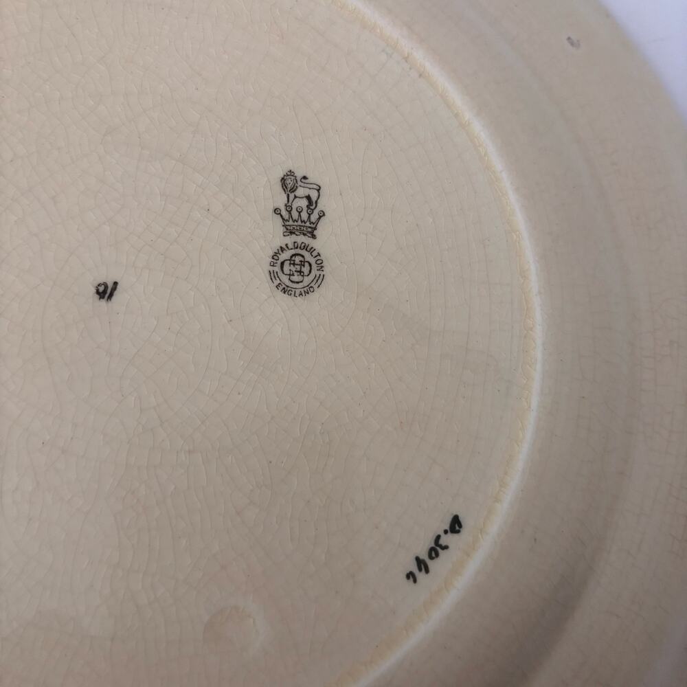 Vintage Royal Doulton Cavalier Monks Plate D3046 English Transferware 10.5" - Picture 3 of 6